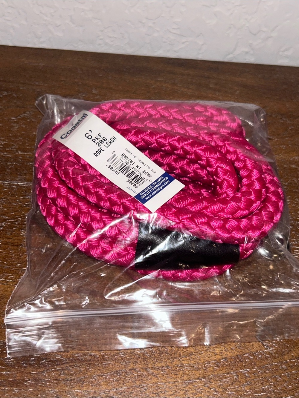 New, Coastal Braided 6” Leash